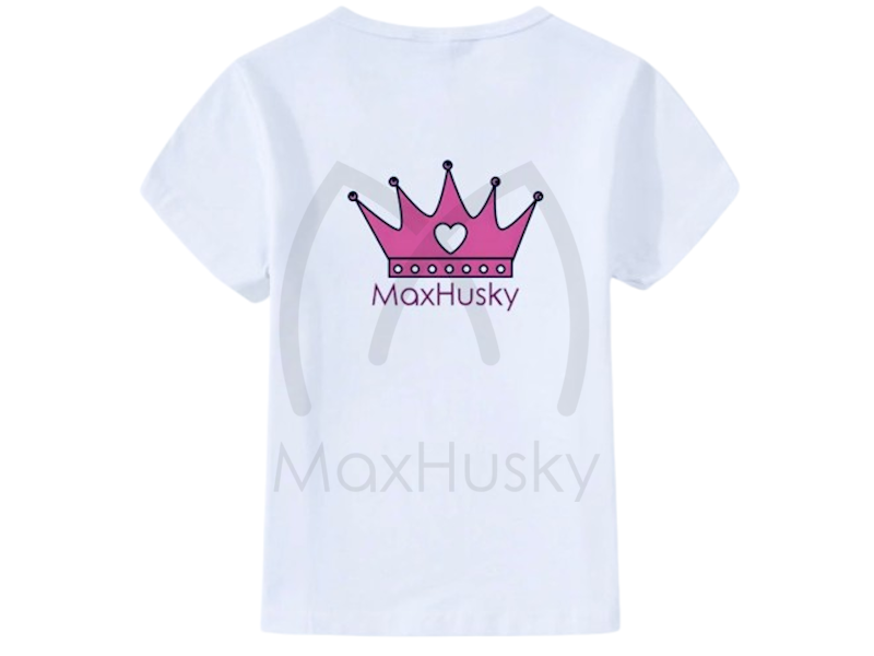 MaxHusky Crown White Shirt 