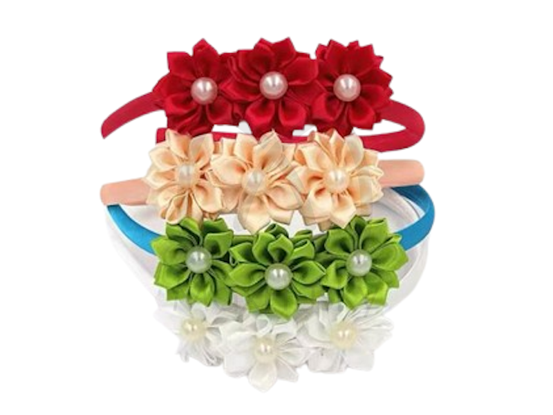 Pearl Flower Hairband