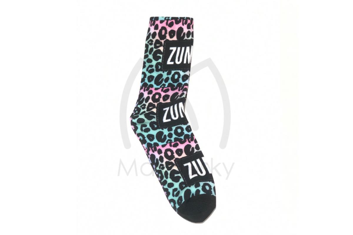 Sock Zumba Leopard